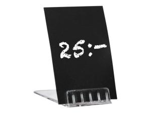 Skylthållare lutande transp 10 fp