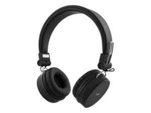 Headset STREETZ On-Ear BT svart