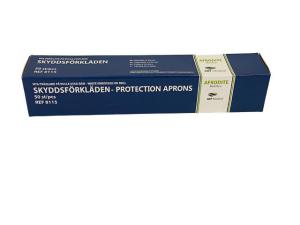 Förkläde 80x125cm rulle vit 50 fp