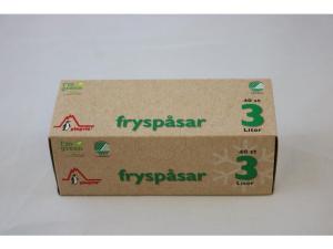Fryspåse PINGVIN ECO LDPE 3L 22 my 40 fp