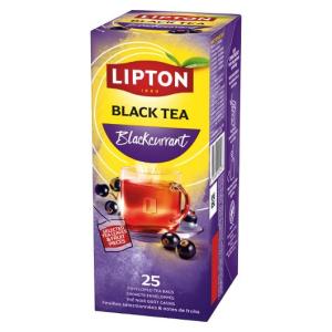 Te LIPTON påse Blackcurrant 25 fp