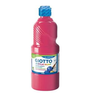 Akrylfärg Giotto 500 ml rosa