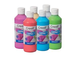 Glitterfärg Creall 6x250ml