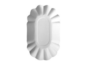 Tallrik PURE 90x160x30mm vit 250 fp