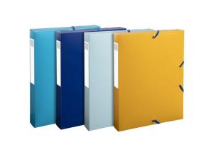 Boxmapp EXACOMPTA 40mm sort färg 4 fp