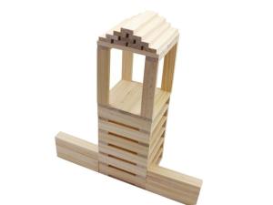 Byggklossar trä 12x2 5x0 8 cm 200st