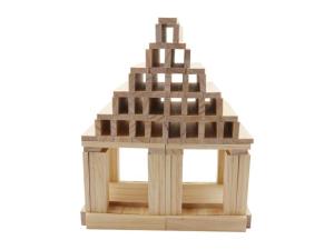 Byggklossar trä 12x2 5x0 8 cm 1000st