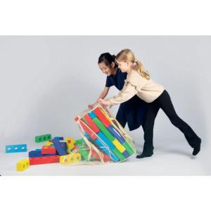 Mjuka byggklossar 15x7x5cm 180 fp