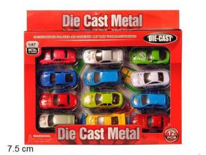 Bilar i metall 12 fp