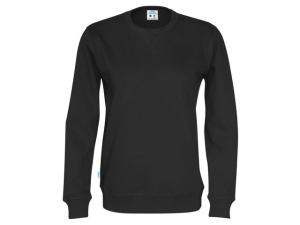 Sweatshirt Crew Neck hr GOTS svart M
