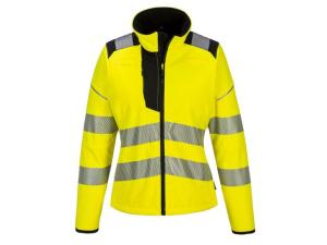 Varselsoftshell dam PW381 Hi-vis kl 2 S