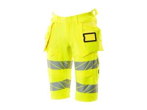 Varselshorts lång stretch kl 2 1 gul c58