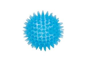 Massageboll m piggar soft 7 5cm blå