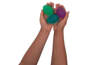 Stressboll äggform 3 fp