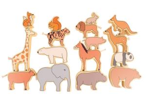 Djur i trä byggbara 16 fp