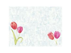 Tablett Tulips BIO DC 30X40cm 100 fp