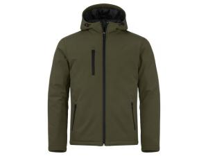 Softshelljacka Padded CLIQUE dimgrön 2XL