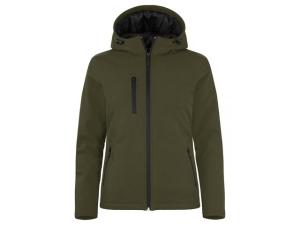 Softshelljacka CLIQUE dam dimgrön S