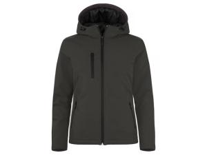 Softshelljacka CLIQUE dam mörkgrå 2XL