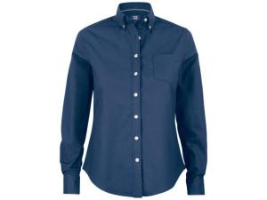 Skjorta CB Hansville dam oxford blå XS