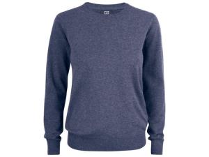 Tröja CB Oakville dam blåmelange XL