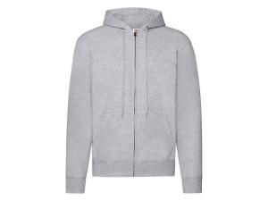 Zip Hoodie FRUIT gråmelange XL