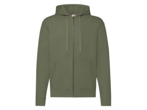 Zip Hoodie FRUIT olivgrön 2XL