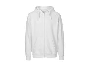 Hoodie zip NEUTRAL O63301 herr vit M