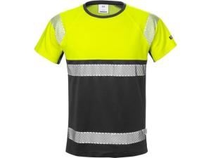 T-shirt varsel FRISTADS 7518 gul kl1 L