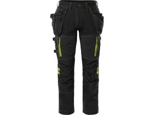 Hantvbyxa stretch 2569 STP dam svart 34