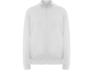 Sweater zip PF ulan unisex vit L