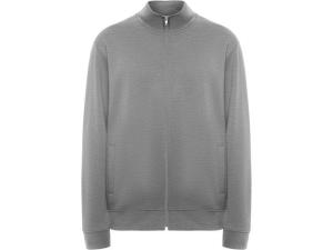 Sweater zip PF ulan unisex gråmel 2XL