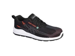 Skyddssko PW FC06 S1PS SR FO sv röd 48