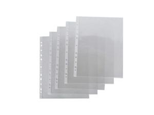 Plastficka PETTER A4 präg 0 06mm 100 fp