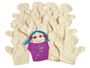 Handdockor canvas Gör din egen 12 fp