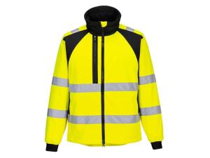 Varselsoftshell PW CD875 Kl 2 3 gul M