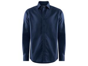 Skjorta BERKELEY Plainton reg marin S