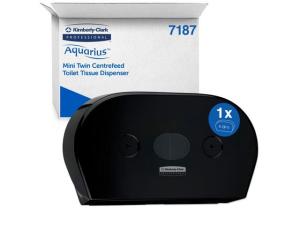 Dispenser AQUARIUS 7187 twin toapapper