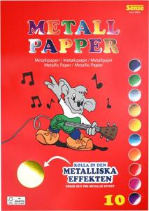 Metalliskt papper FSC A4 100 blad
