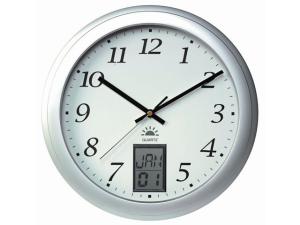 Väggur UNILUX Instinct Ø30 5cm grå