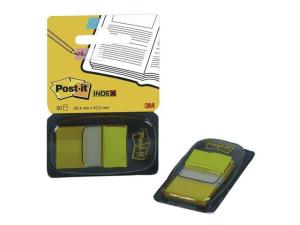 Index POST-IT 25 4x43 2mm gul 50 fp