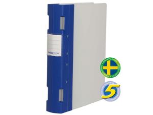 Gaffelpärm KEBAErgo A4 55mm blå neutral