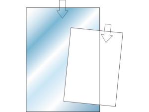 Plastfodral präglad 0 12mm A4
