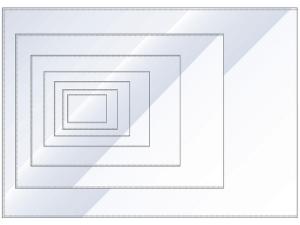 Plastfodral präglad 0 12mm A6