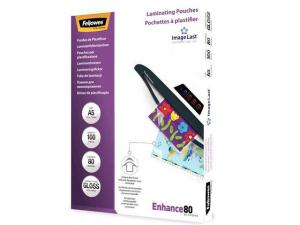 Laminat FELLOWES A5 80mic klar 100 fp