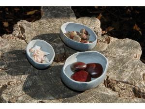 Rustika skålar av sten 3 fp