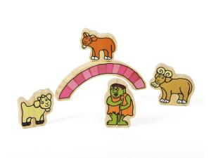 Sagofigurer trä Bockarna bruse 5 fp