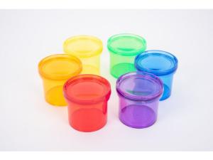 Transparent förstoringsglas färgade 6 fp