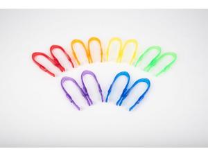 Transparent pincetter färgade 12 fp