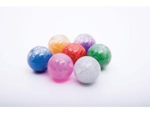 Sensoriska glittrande bollar 7 fp